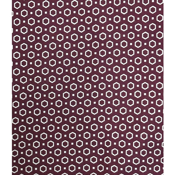 TED BAKER Modern Fit Button Up Shirt Wrinkle Resistant Work Night Out Red 15.5 - Picture 7 of 10